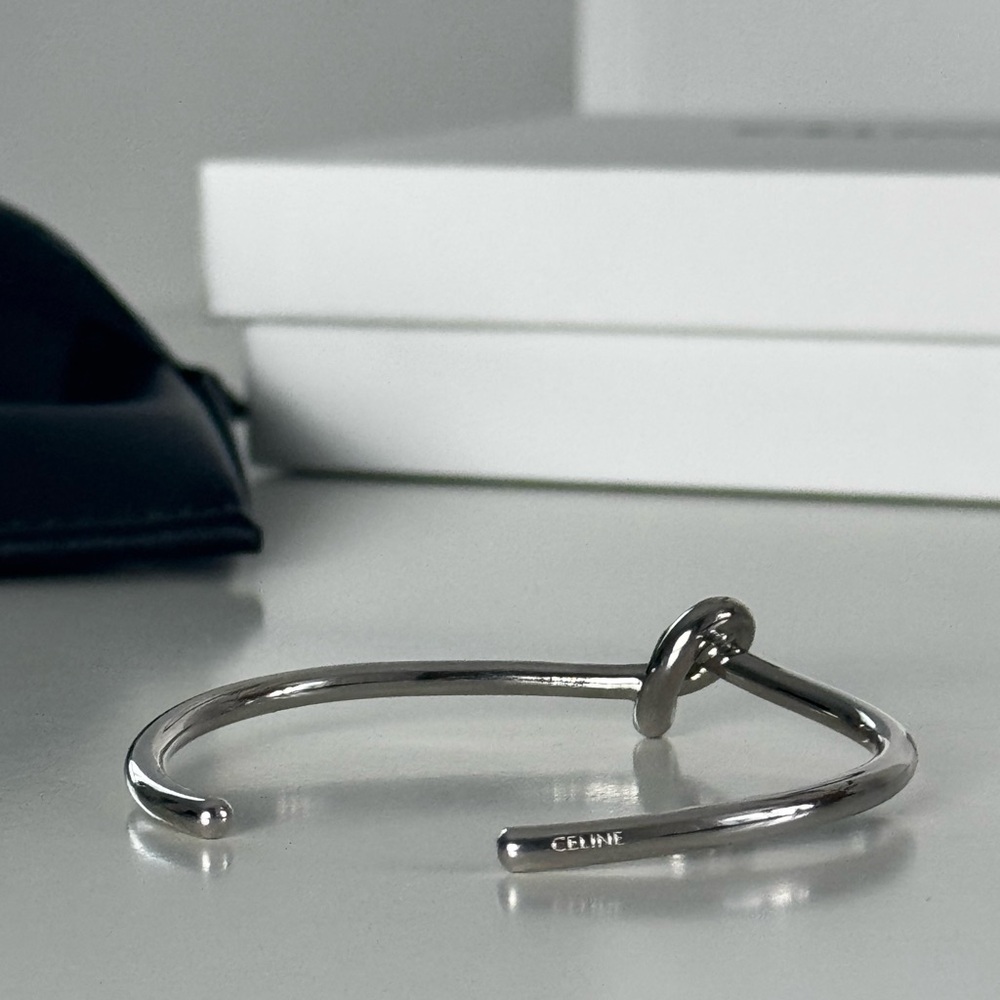 Celine Knot Extra-Thin Bracelet